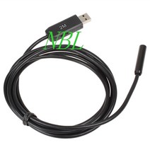 산업용내시경 2MP 9mm USB 6 led HD 핀홀 카메라 기록, 01 Black_01 2M