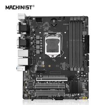 기계공 H97M PRO 마더 보드 LGA 1150 지원 인텔 코어 펜티엄 제온 프로세서 RAM 메모리 NVME M.2 M-ATX USB3.0 SSD H97M 프로, 상세내용표시