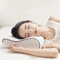 3D 메모리폼 L사이즈 커버 포함 역류성식도염 목디스크 기절 마약 옆으로자는 거북목 베개, 상세페이지 참조