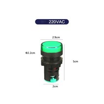스위치 박스 표시등 빨간색 녹색 신호등 디젤 발전기 수리 30 50kw 부품, 03 MOQ