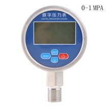 디지털 유압 게이지 0-60MPa 5 유닛 3.15 quot다이얼 0-10000PSI 공기 압축기 파이프 작업용 베이스 엔트리, [04] 0-0.25Mpa