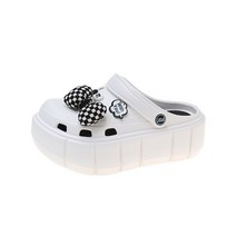 여름패션트렌드 통굽 EVA재질 키높이 6cm 슬리퍼 뉴타임즈 W987U243