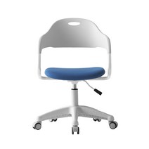에어론 레아 RW325 학생 오피스 사무용 컴퓨터 의자 체어, 블루+화이트