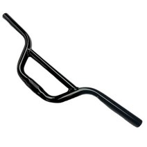 자전거 핸들바 Bmx 더블 핸들 바 삼키기 25 4120h520mm 알루미늄 합금 핸들 바 튜브 부품 액세서리, 검은색, 검은색