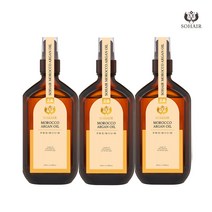 [쏘헤어] 모로코아르간헤어오일 프리미엄 에센스 100ml 3병, 3개