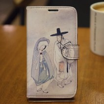 [바보사랑] 베가R3 신윤복 월하정인 다이어리 폰케이스, 상세 설명 참조, 상세 설명 참조