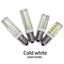 할로겐 샹들리에 조명 교체 미니 E14 LED 램프 5W 7W 9W 12W 220V 옥수수 전구 SMD2835 360 빔 각도, 차가운 흰색, 12W 86LEDs, 10PCS