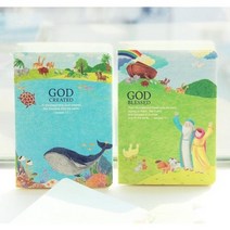 창세기 그림 노트 천지창조 / 노아의 방주 / 미니 도트, 2.노아의방주