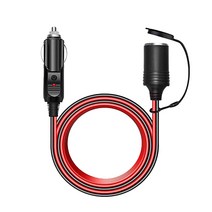 KDsafe 시거잭 소켓 연장케이블 고용량 연장선 3.6M 16AWG