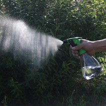 일제분무기 500ml 롱헤드 안개분무기 주말농장 농약, 투명본체 705 그린단구-스프레이+물기둥