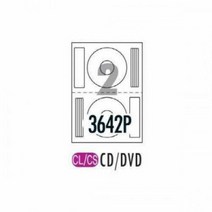 폼텍 CD DVD라벨 CS-3642P (20매), 단품