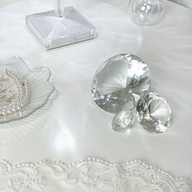 투명 유리 크리스탈 다이아 문진 오브제 페이퍼웨이트 촬영소품, 크리스탈 다이아(8cm)