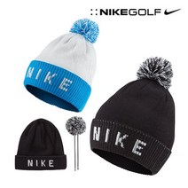 나이키골프 BQ4767 스테이트먼트 골프 비니 골프모자 겨울모자 빵모자 방한모자, BQ4767/043 화이트블루