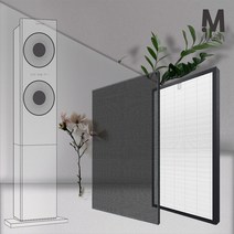 캐리어제트 공기청정기 필터 2종 세트 CAP-100SW