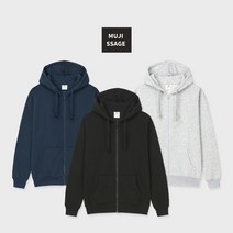 남녀공용 라이트 기모 무지 루즈핏 후드티 후드집업