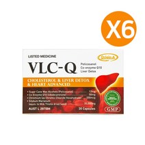 [오리진에이] 폴리코사놀 VLC-Q 코큐텐 밀크씨슬 크롬 30정X6