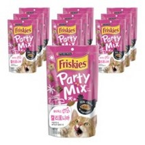 퓨리나 프리스키 파티믹스 고양이 간식 닭 60g, 치즈크레이지, 20개