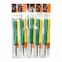 가정잡화 실리콘 코바늘 3MM+4MM 10개입 1597