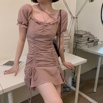 짐머원피스 러블리블 티 멈추다 프렌치 작은 키커 보이는 여성 여름 걸스 클래식 보이핏 볼륨 2369054499