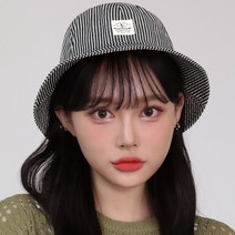 팸드님 세일링 버킷햇 마크 모자 남자 여자 벙거지