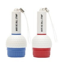 콜스탬프 골프공 스탬프 10mm, 청색