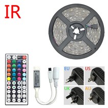LED 스트립 조명 RGB 5050 2835 블루투스 와이파이 제어 방수 유연한 테이프 TV 백라이트 룸 홈 파티 장식, 5050 Waterproof, Infrared control, CHINA + 10M Full Set
