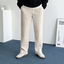 데일트 남자 빅사이즈 겨울 코듀로이 골덴 와이드 팬츠