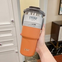 TYESO 대용량 텀블러 차량보온병 스테인레스, 900ML, 04