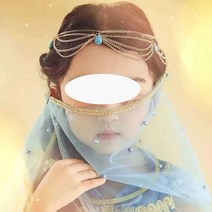 어린이 공주 재스민 이국적인 민족 머리 장식 보석, 머리띠(베일포함 안됨)
