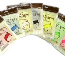 [동화오피스] 대한 컬러클레이 팩 50g / 칼라점토 클레이공예, 검정