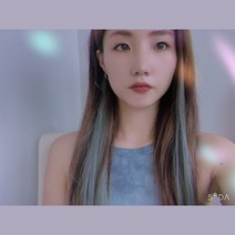 시나몬걸 솜브레 컬러 헤어피스 2p 세트 붙임머리 애쉬 부분가발 똑딱이, 2매입, B2-골드(2p)