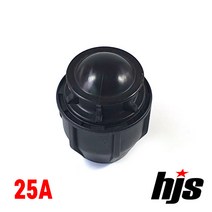 HJS 신규격 PE 엔드 플러그 25A (엔드캡 25mm 이음관 ISO 신KS 규격), 1개