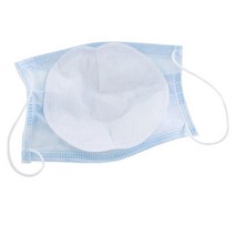 일회용 마스크 패드 리필 교체용 방수 방진 개별포장, 1묶음, 100장