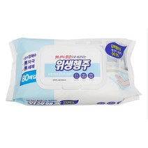 위생행주 물티슈 주방용 일회용행주 항균 손 리필