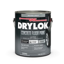 UGL 드라이락 콘크리트 바닥 페인트 1갤론(3.78L), 1. STEEL GRAY, 3.78L, 1개