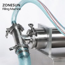 삼면 포장기 탈포기 소분기 수평 공압 액체 피스톤 충전기 글리세린 알콜 음료 병 필러, 02 20-200ML