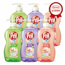헨켈 [퍼실 300mlx2개 증정] 주방세제 프릴 베이킹소다/맑은 식초 750ml 6개, 베리