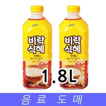 [RA†]팔도 음료수 도매 비락 식혜 혼합 1800mlX8ea 캔식혜 자판기 업소용 영업용 페트 음료▨_ea, ε본상품ε, ε본상품ε