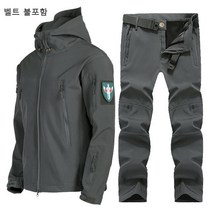 전술 자켓 바지 세트 바람막이 남성 겨울 등산복 방수 방풍
