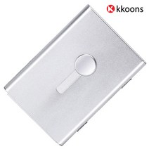 메탈 자동 명함 케이스, 2. 실버