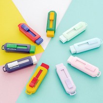 스테들러 슬라이딩 지우개 4개, 선택02.파스텔(컬러-랜덤)4개
