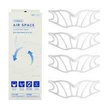 인네이처 남녀공용 에어스페이스 마스크가드 4p, 대형