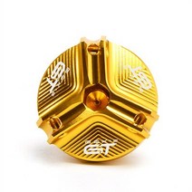 스즈키 용 오토바이 GSX-S1000GT GSXS 1000GT GSXSGT 2022-2023 액세서리 CNC 엔진 오일 캡 플러그 커버 및, 05 Glod3