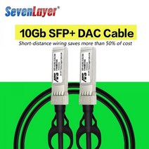 견고한 10G SFP + 직접 부착 수동 구리 케이블 DAC Cisco Huawei MikroTik 스위치 용 0.5-10M, 03 2m AWG30, 03 2m AWG30