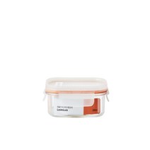 락앤락 [온라인전용] 락앤락 비스프리 레인보우 모듈러 직사각 260ml 오렌지 (LBF401ORG)