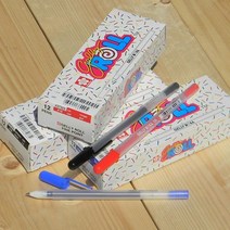 [응다팔아6279] 만화펜 학용품 수입필기구 필기수성펜 예쁜볼펜 삼각펜 수입볼펜 라이너펜, ★★옵션확인必 사쿠라 0.6mm중성펜 갤리롤 Fine, ★★옵션확인必 블루 1다스