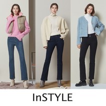 인스타일 최종가 찰떡 기모 밴딩 데님 팬츠 3종