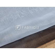 패브릭제이 대폭 40수 실크 샤 한복 노방 오간자 원단 FJ-315, 백아이보리
