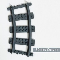 테크닉 호환 중국레고 Ausii도시 기차 모델 빌딩 블록 왜건 화물 운송 여객 기차역 레일 트랙 기관차 건설 완구, 50Wan