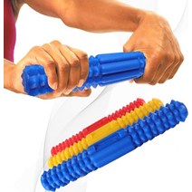 손가락 고장력 그립 손힘 여자용 약한 재활공 손 악력기 물리 치료용 플렉스 테니스 엘보 바 강도 팔뚝 트위스트 엑서사이즈 골퍼 재활 건염 통증, 노란색10lb